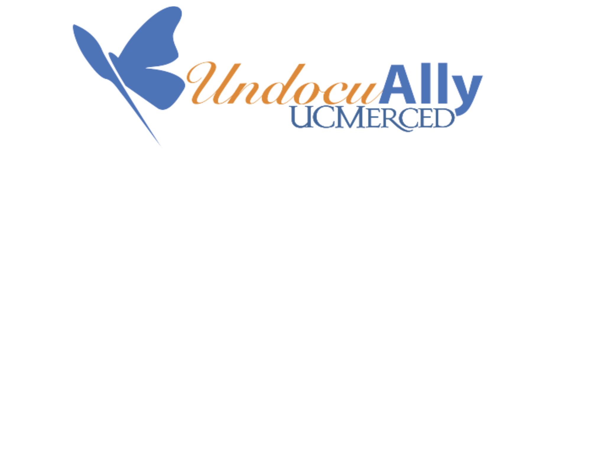UndocuAlly UC Merced Logo