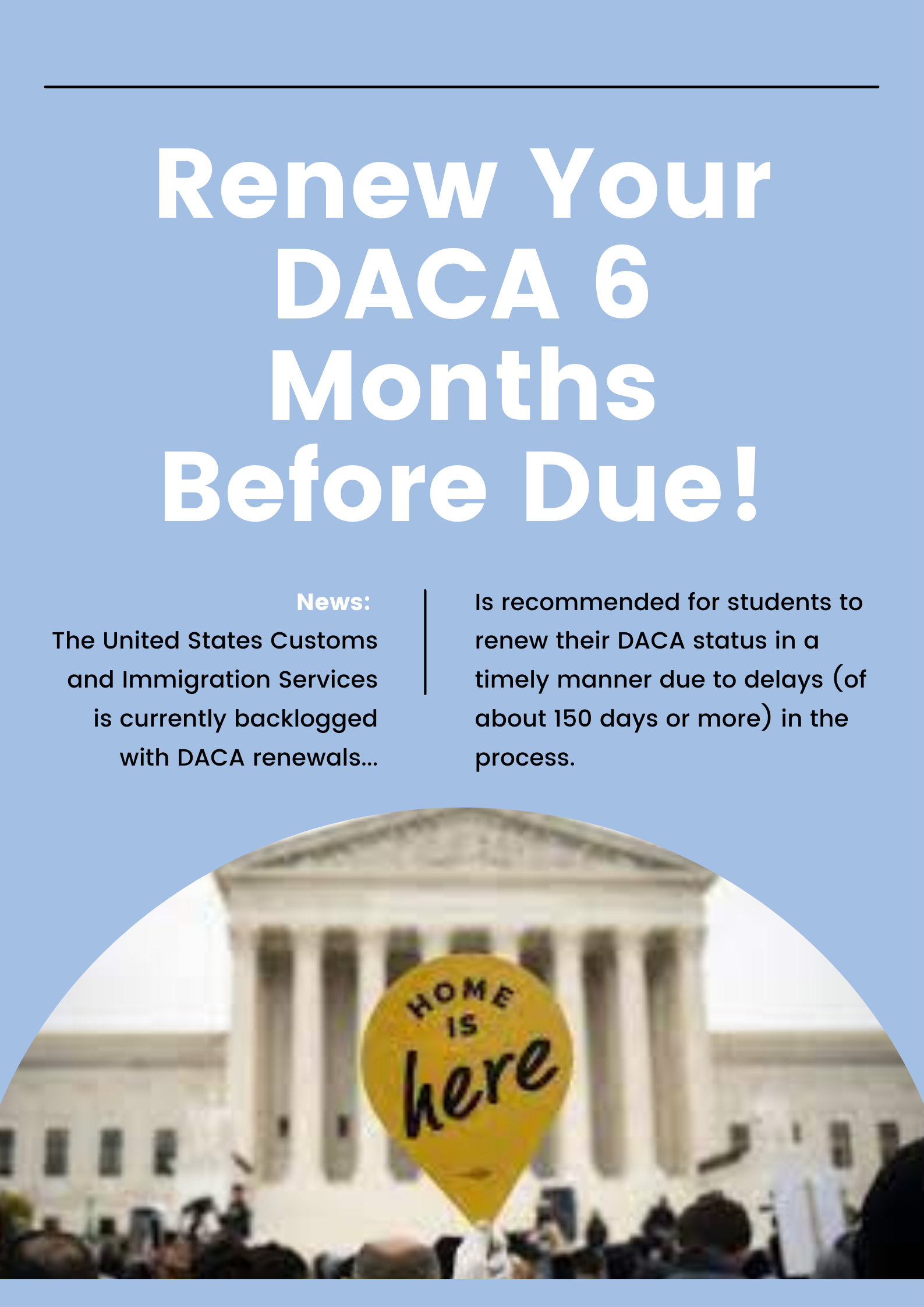 Renew Your DACA ASAP Services for Undocumented Students